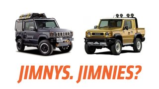 Suzuki Has Two Great Concept Jimnys to Show and One Is A Pickup